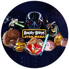 R19ABSW Vafa rotunda Angry birds Star Wars d20cm